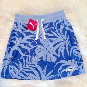 Puma Blue Palm Resort Skirt